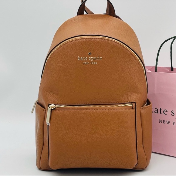 kate spade Handbags - Kate Spade Leila Medium Backpack Leather Rich Brown